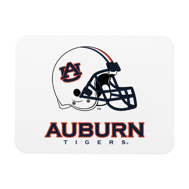 Íman Universidade Auburn | Auburn Futebol (Horizontal)
