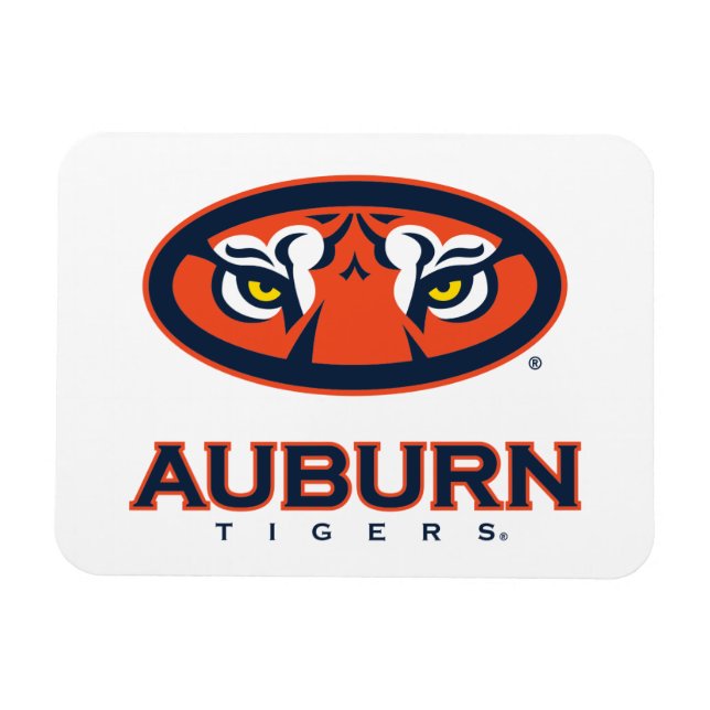 Íman Universidade Auburn | Auburn Tigers (Horizontal)