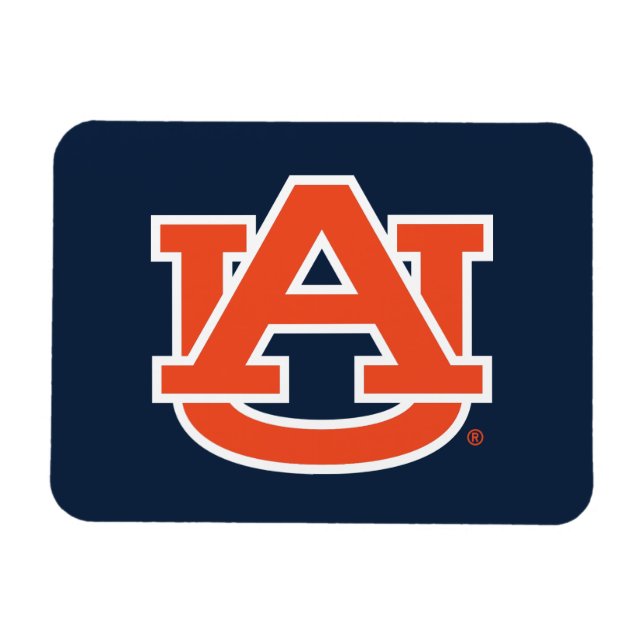 Íman Universidade Auburn | Logotipo UA Auburn (Horizontal)