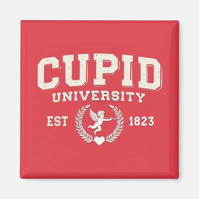 Íman Universidade Cupida - Escola de Amor e Setas (Frente)