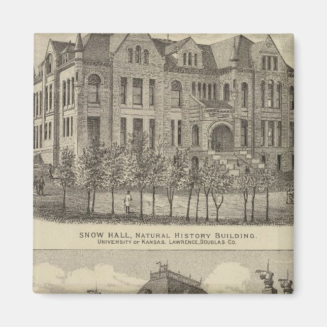 Íman Universidade do Kansas (Frente)