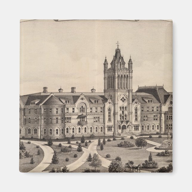 Íman Universidade El Dorado, Kansas (Frente)