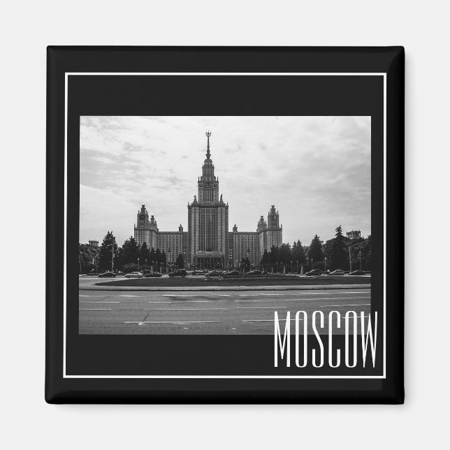 Íman Universidade Estadual de Moscou Lomonosov (Frente)
