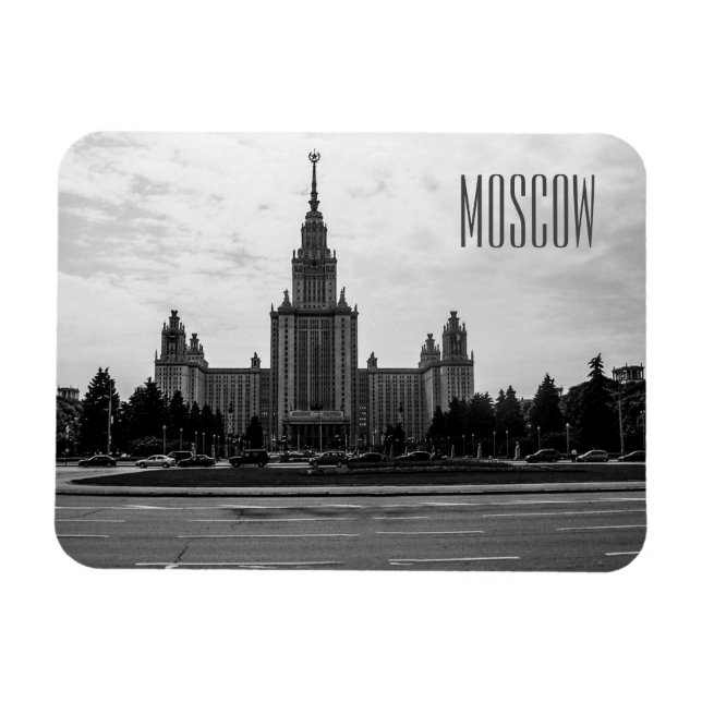 Íman Universidade Estadual de Moscou Lomonosov (Horizontal)