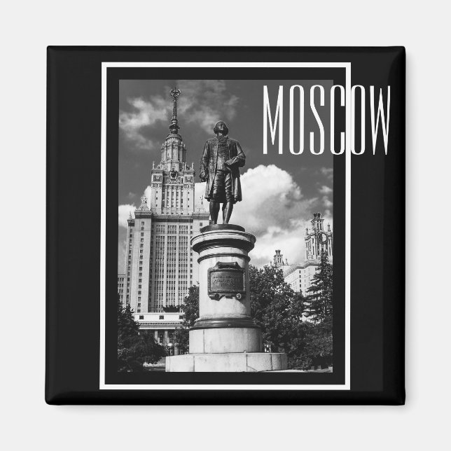 Íman Universidade Estaline de Lomonosov em Moscou (Frente)