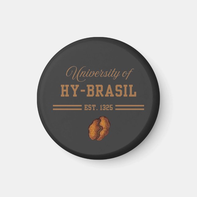 Íman University of Hy-Brasil, Est. 1325 (Frente)