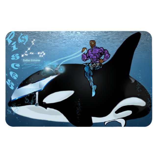 Íman Universo Zodiac - Magnet Peixes (Horizontal)