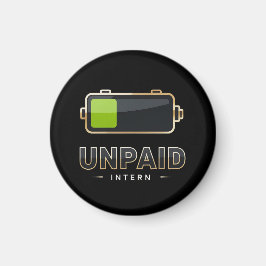 Íman Unpaid Intern Battery 1% – Funny Work Burn V1