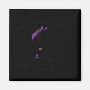 Íman Unquebrável Ribbon Lupus Awarness Women Motiva