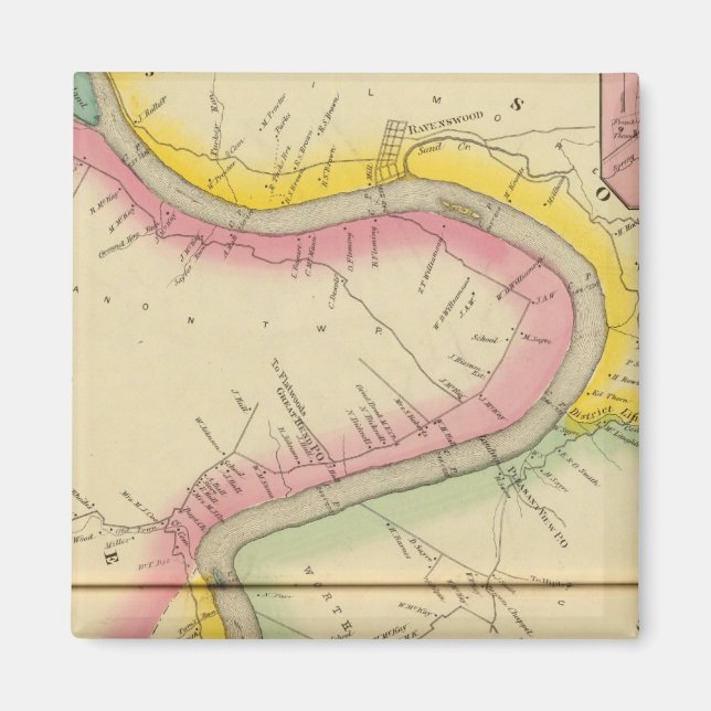 Íman Upper Ohio River e Valley 11 (Frente)