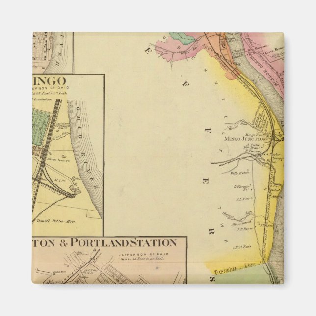 Íman Upper Ohio River e Valley 7 (Frente)