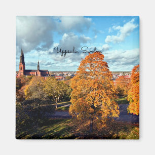 Íman Uppsala, paisagem Suecia