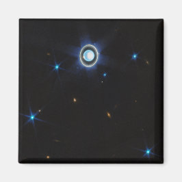 Íman Urano Planeta com Anéis e Luas Imagem JWST