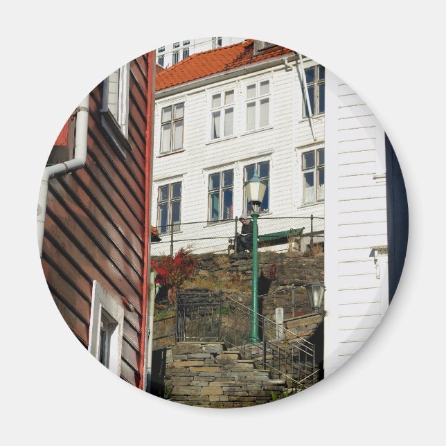 Íman Urban Reader - Bergen na Noruega (Frente)