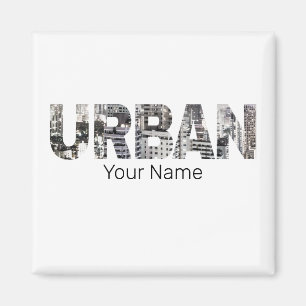 Íman Urbanas - Letra de Capital Urbana - Design de Vint