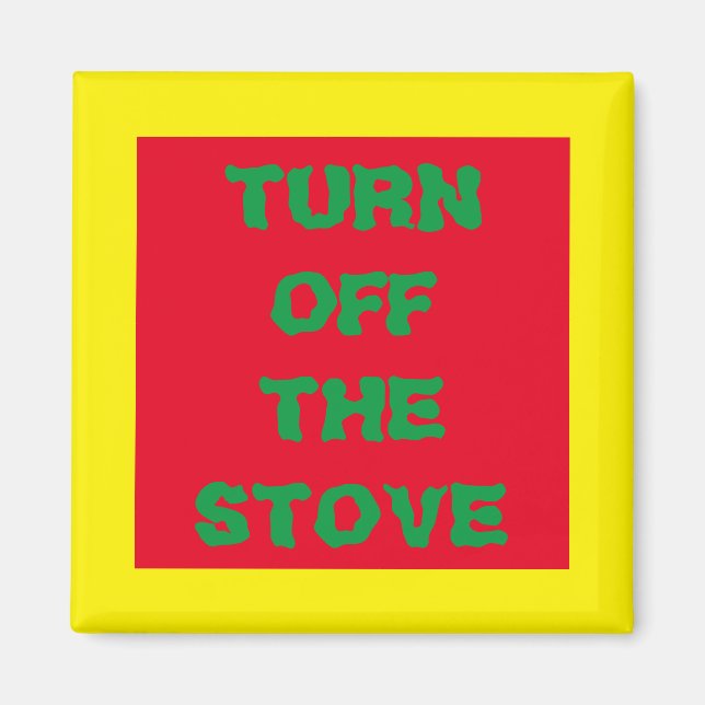 ÍMAN URGENTE "DESLIGUE A UNIDADE", NOTÁVEL (Frente)