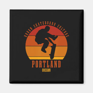 Íman Urn de skatista Portland Oregon Skateboarding 2