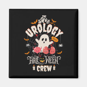 Íman Urologia Spooky Halloween Crew Cute Nurse Stu