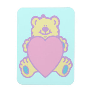 Íman Ursa Teddy Amor Coração