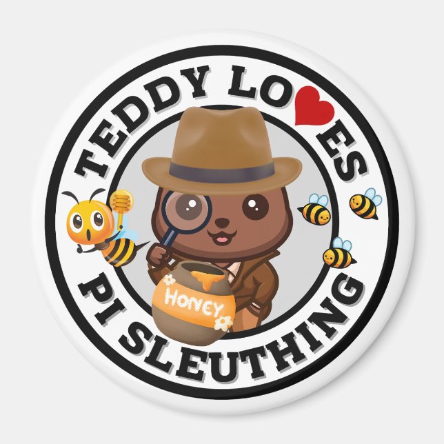 Íman Ursinho ama o IP Sleuthing para mel (Frente)