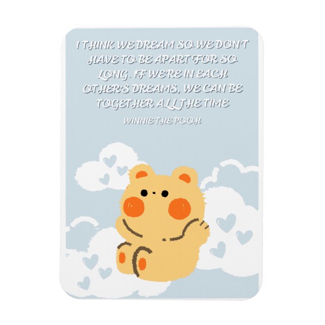 Íman Ursinho Pooh (Vertical)
