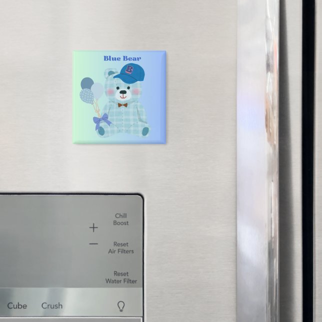 Íman Urso Azul (In Situ (Fridge))