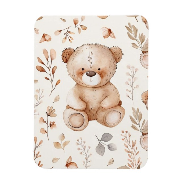 Íman Urso Beige Bonito (Vertical)