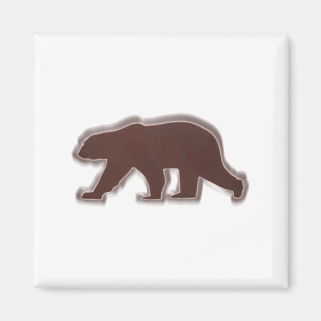 Íman Urso Castanho (Frente)
