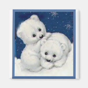 Íman Urso Cubs polar bonito