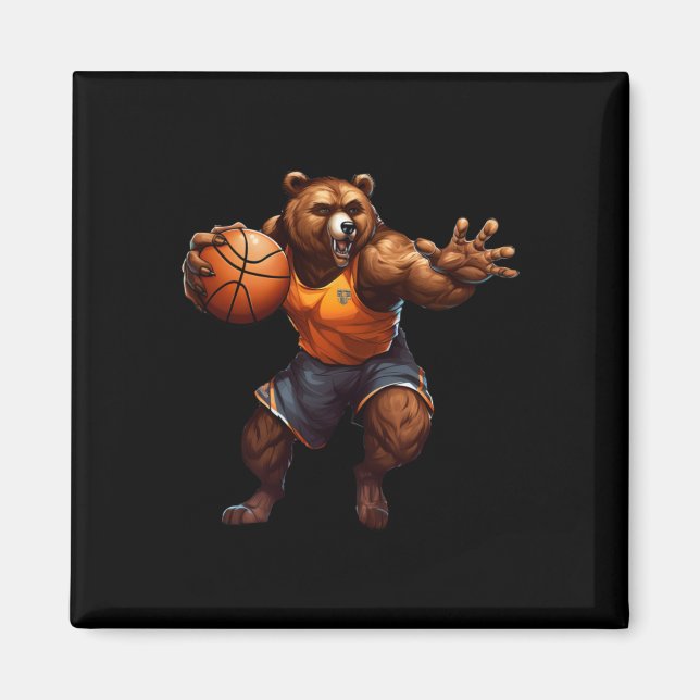 Íman Urso de Basquete (Frente)