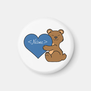 Íman Urso de Brown bonito do dia dos namorados com