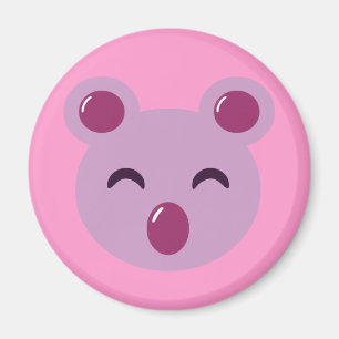 Íman Urso de Koala roxo bonito