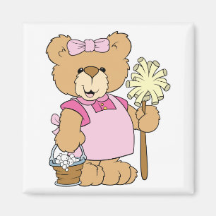 Íman Urso De Limpeza Da Casa Bonita