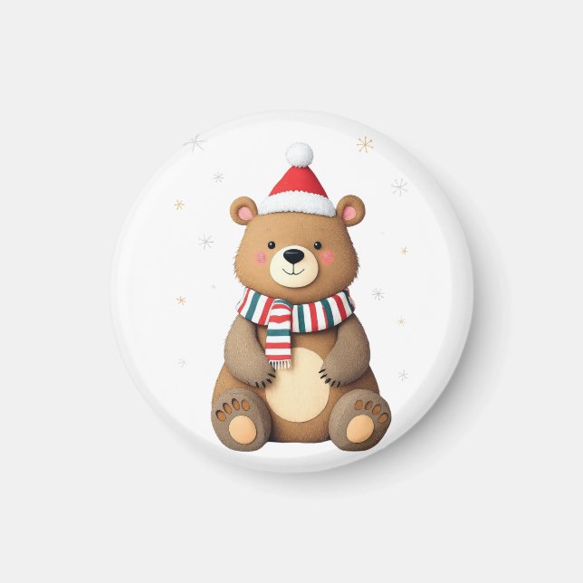 Íman Urso de Natal (Frente)