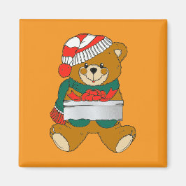 Íman Urso de Natal Teddy