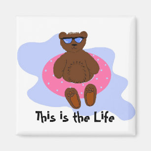 Íman Urso de Praia Rosa