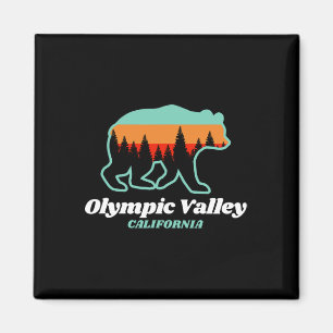 Íman Urso de Snowboard do Vale do olimpiadas da Califór