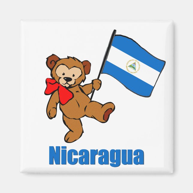 Íman Urso de Teddy na Nicarágua (Frente)
