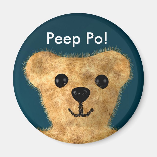 Íman Urso de Teddy (Peep po!) (Frente)