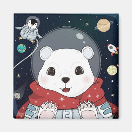 Íman Urso Espacial Cónico