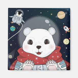 Íman Urso Espacial Cónico