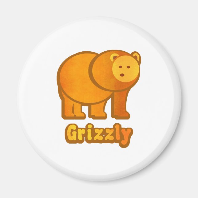 Íman Urso Grizzly (Frente)
