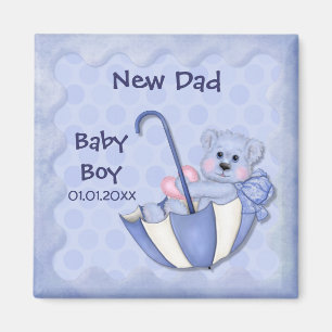 Íman Urso Guarda-chuvas - Personalizar - Menino