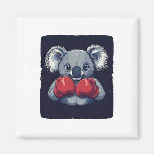 Íman Urso Koala Bonito Com Sérias Habilidades De Boxin 