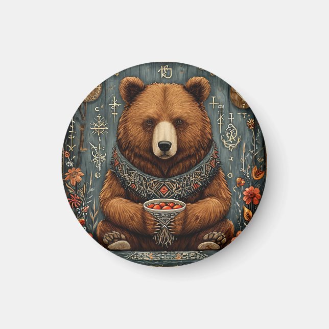 Íman Urso majestoso (Frente)