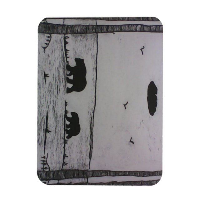 Íman Urso mamão (Vertical)