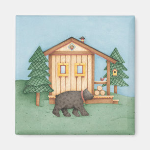Íman Urso na Cabina