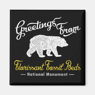Íman Urso Nacional de Monumento Florissant Fossil