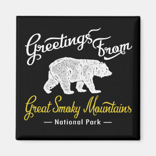 Íman Urso Nacional do Parque Nacional das Montanhas Exc