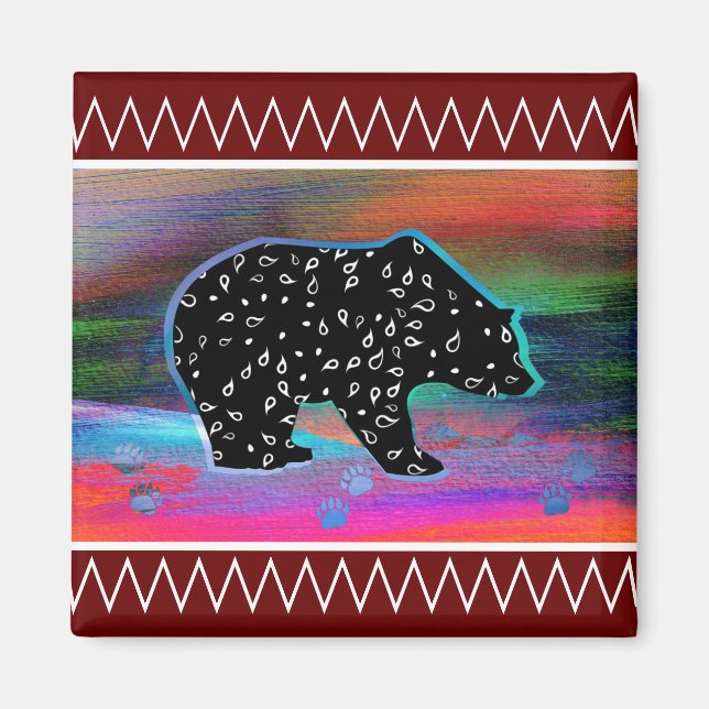 Íman Urso Negro (Frente)